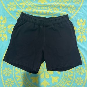 BLACK Sweat Shorts | Size Medium